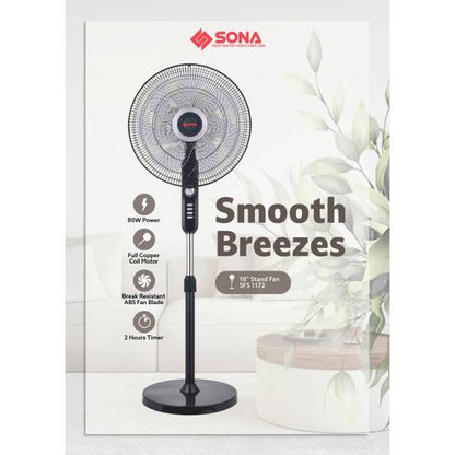 SONA SFS 1172 18IN STAND FAN