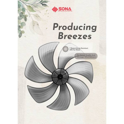 SONA SFS 1176R Remote Stand Fan 18”
