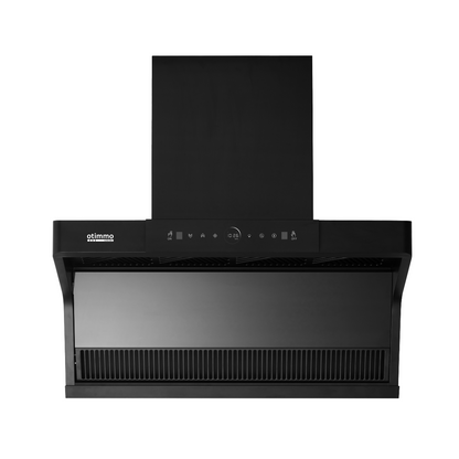 EUROPACE ECH9122EBK L-Shaped Hood with Dual Suction 90cm