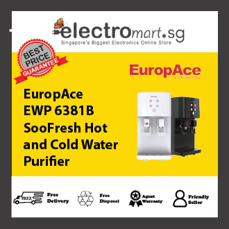 EuropAce EWP 6381B SooFresh Hot  and Cold Water  Purifier