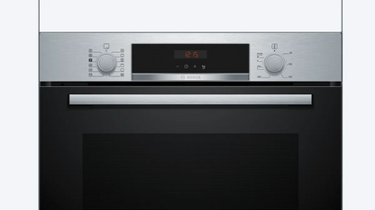 BOSCH HQA574BS3B Series 4 Pyrolytic Multifunction Single Oven – STAINLESS STEEL