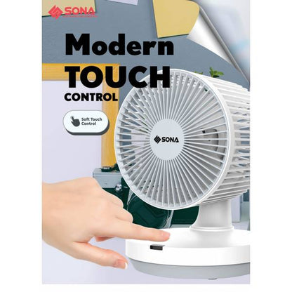 SONA STC 1322 Remote High Velocity Fan 6”