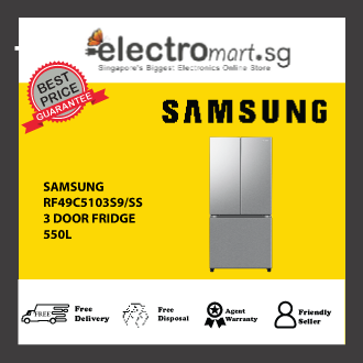 SAMSUNG RF49C5103S9/SS 3 DOOR FRIDGE