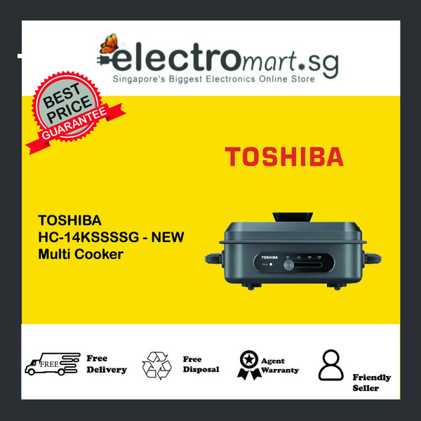 TOSHIBA HC-14KSSSSG - NEW Multi Cooker