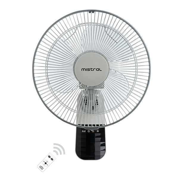 Mistral MWF3035R 12" Wall Fan with Remote Control