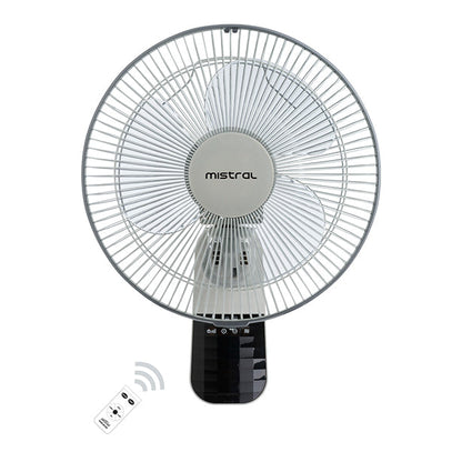 Mistral MWF3035R 12" Wall Fan with Remote Control