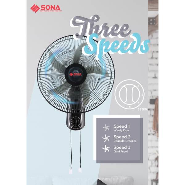 SONA SFW 1562 Wall Fan 18"