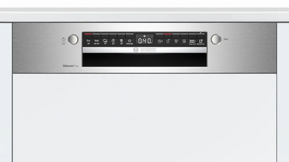 BOSCH SMI4HCS48E Series 4 Semi-integrated Built-in Dishwasher 60cm Stainless steel
