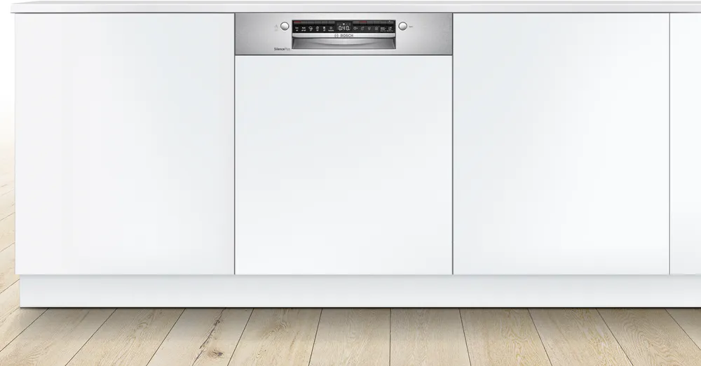 BOSCH SMI4HCS48E Series 4 Semi-integrated Built-in Dishwasher 60cm Stainless steel