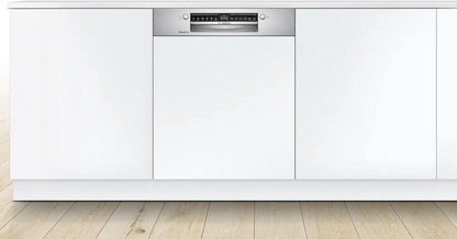 BOSCH SMI4HCS48E Series 4 Semi-integrated Built-in Dishwasher 60cm Stainless steel