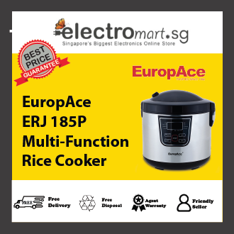 EuropAce ERJ185P Multi-Function Rice Cooker 1.8L