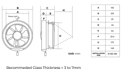 KDK 15WUD Ventilation Fan