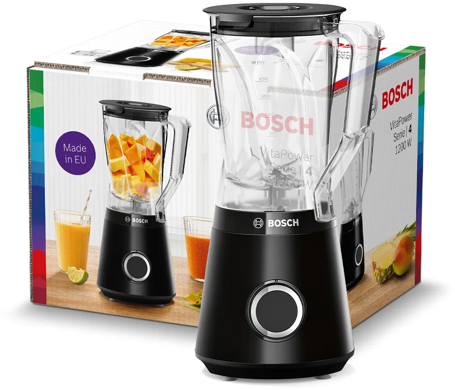 BOSCH MMB 6141B Series 4 Blender VitaPower 1200 W Black