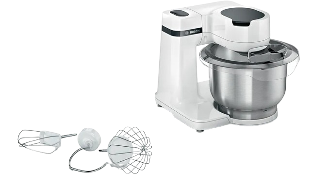 BOSCH MUM S2EW00G Series 2 Kitchen machine MUM 700 W White, White