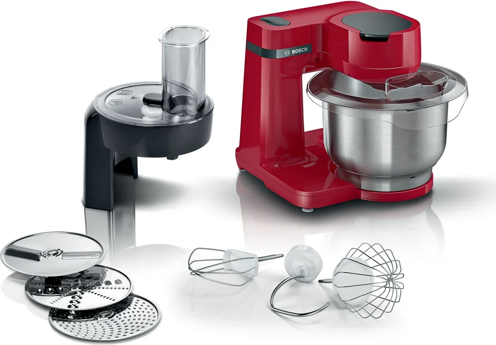 BOSCH MUM S2ER01 Series 2 Kitchen Machine MUM 700 W Red, Red