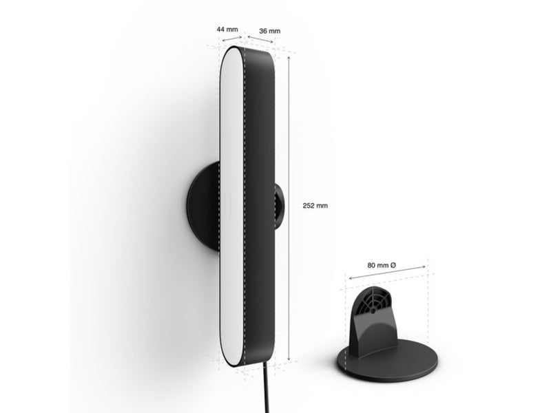 Philips Hue Play Bar Lights Duo Pack Black