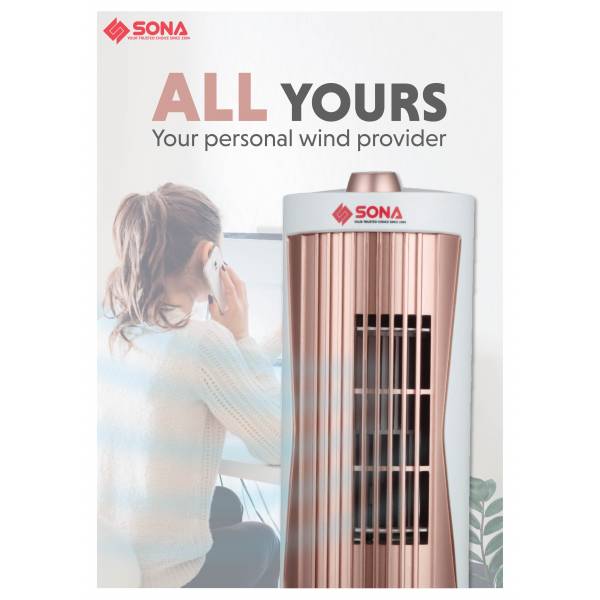 SONA SFT 1760 Mini Personal Tower Fan