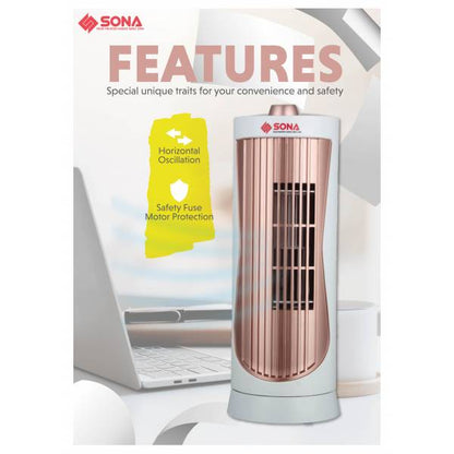 SONA SFT 1760 Mini Personal Tower Fan