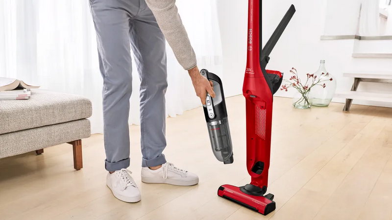 BOSCH BBH 3ZOO28 Series 4 Rechargeable vacuum cleaner Flexxo Gen2 28Vmax ProAnimal Red