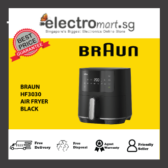 Braun MultiFry 3 HF 3030 Air Fryer, Black