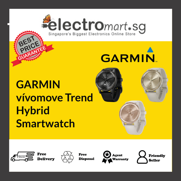 GARMIN vívomove Trend Hybrid Smartwatch