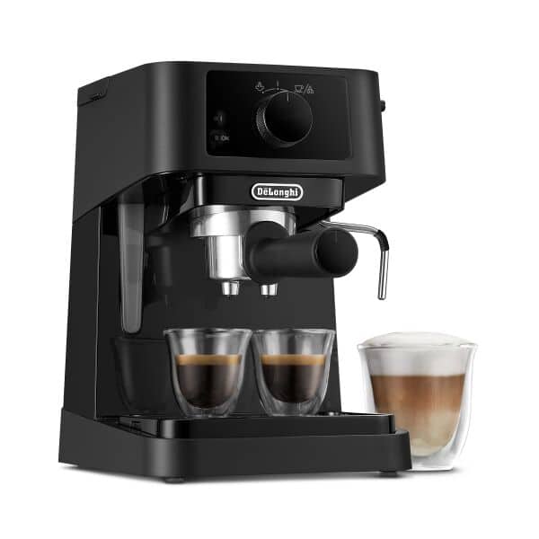Delonghi EC230.BK Stilosa Manual Pump Espresso Coffee Machine