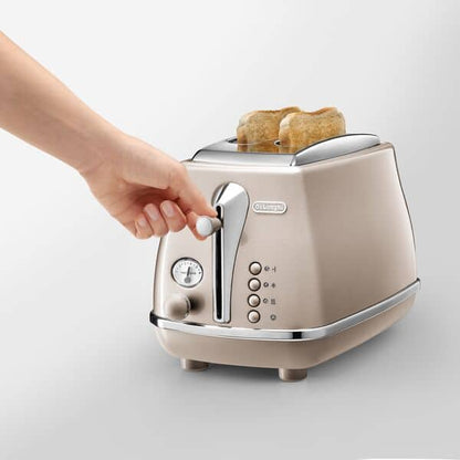 Delonghi CTOT2003.BG Icona Metallics  2-Slice Toaster