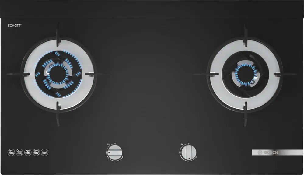 BOSCH PMD82D31AF Series 4 Gas hob 78 cm Tempered glass