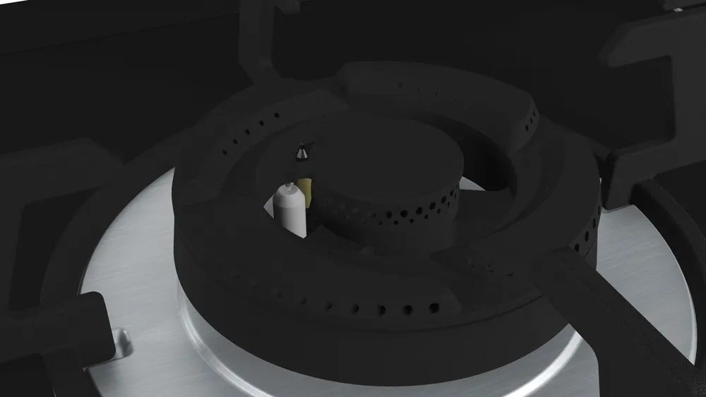 BOSCH PMD93D31AF Series 4 Gas hob Tempered glass