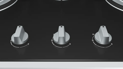 BOSCH PMD83D31AF Series 4 Gas hob 78 cm Tempered glass