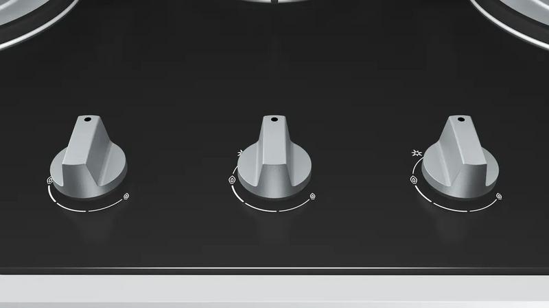 BOSCH PMD83D31AX Series 4 Gas hob 78 cm Tempered glass