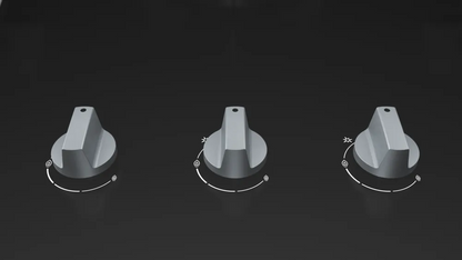 BOSCH PMD93D31AF Series 4 Gas hob Tempered glass