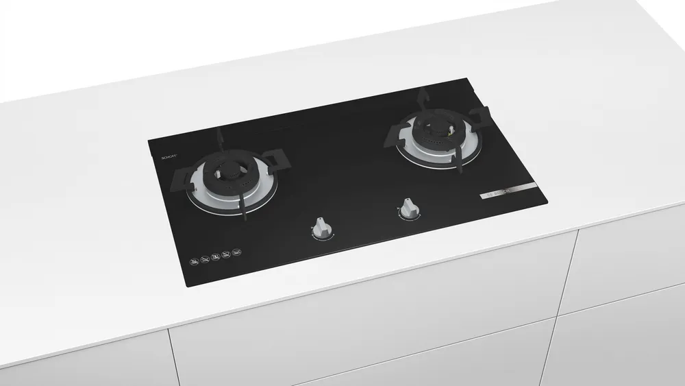 BOSCH PMD82D31AF Series 4 Gas hob 78 cm Tempered glass