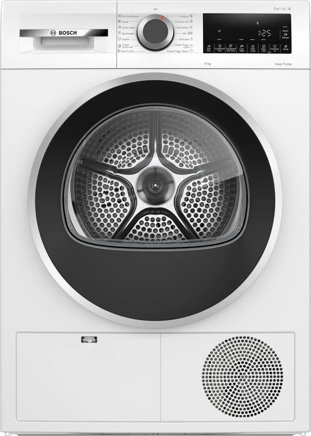 BOSCH WQG24200SG Series 6 Heat Pump Dryer 9kg