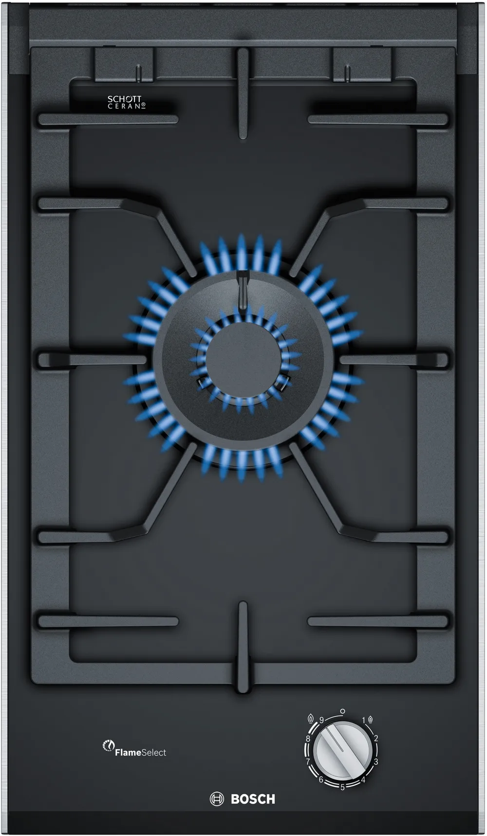 BOSCH PRA3A6B70 Series 8 Domino Gas Hob 30cm Ceramic