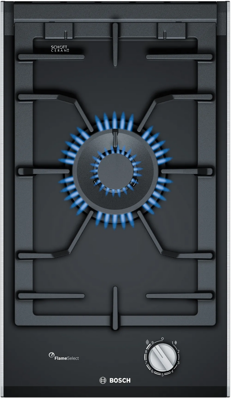 BOSCH PRA3A6B70K Series 8 Domino Gas Hob 30 cm Ceramic