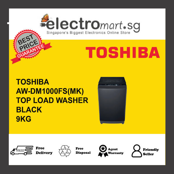 TOSHIBA AW-DM1000FS(MK) Top Load Washer 9 Kg