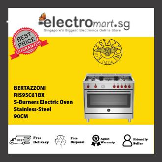 La Germania RIS95C61BX 90 5-burners electric oven BX