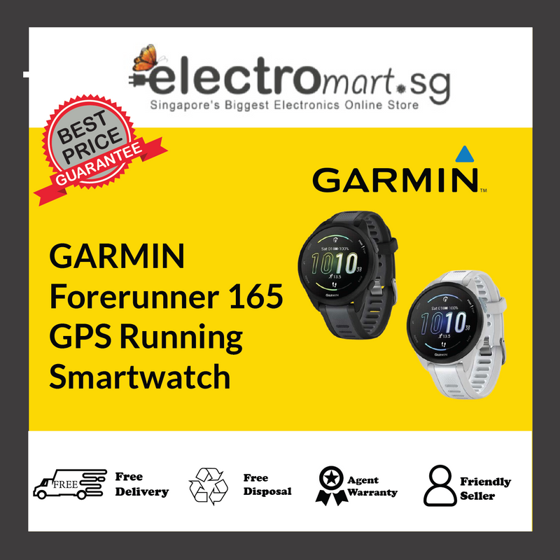 GARMIN Forerunner 165 GPS Running Smartwatch