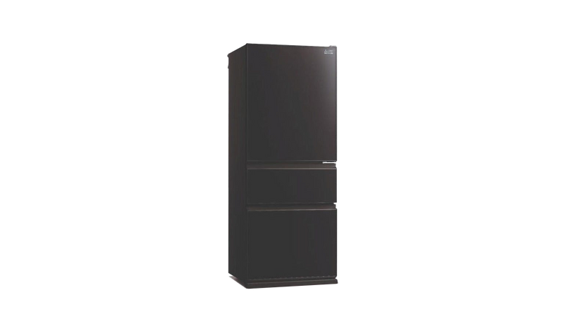 Mitsubishi MR-CGX56EX-GBK-P 450L 3-Door Fridge - Black