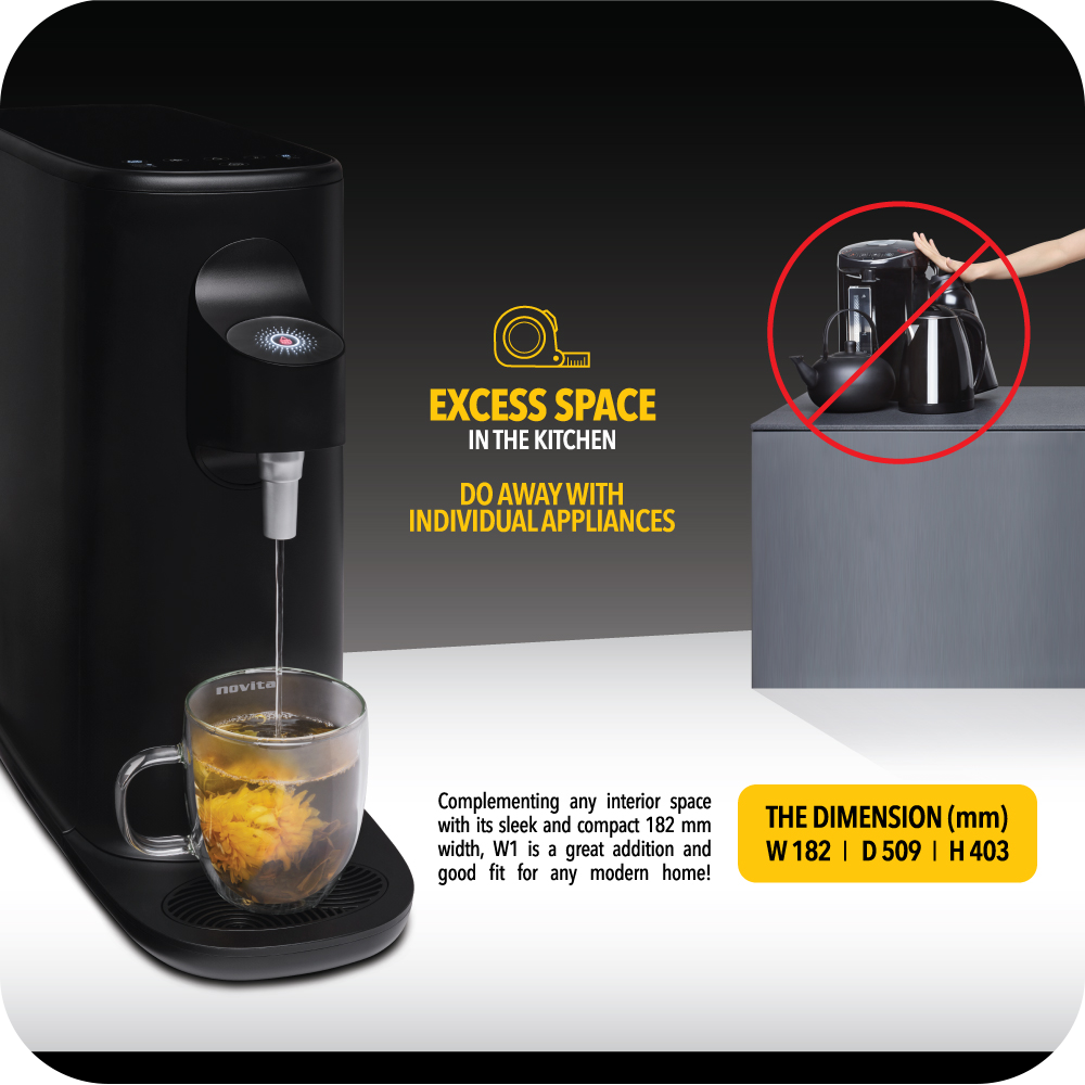 NOVITA W1i Instant Hot/Cold Water Dispenser W1i