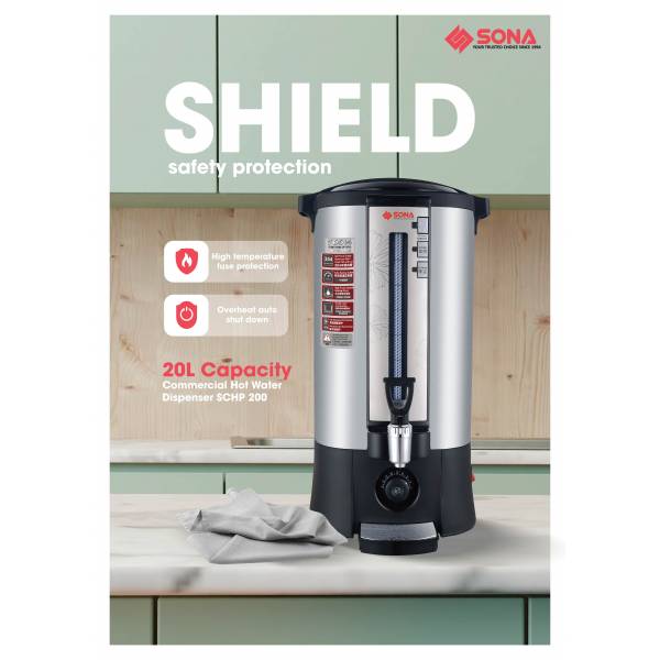 SONA SCHP 200 Commercial Hot  Water Dispenser 20L