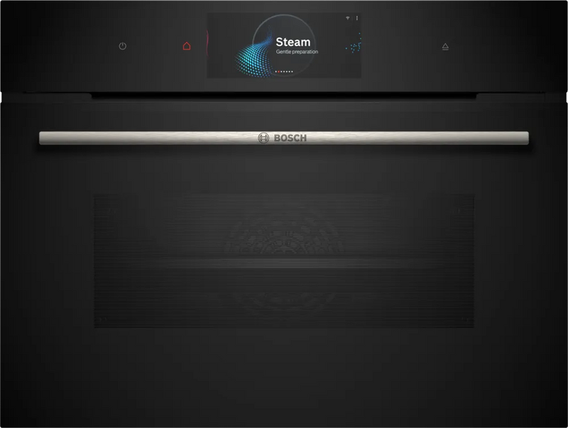 BOSCH CSG7584B1 Series 8 Built-in compact oven with steam function 60 x 45cm