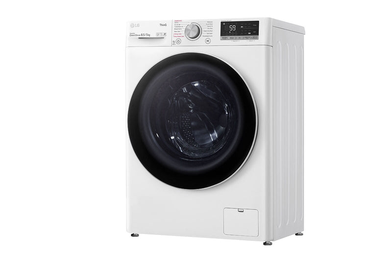 LG FV1285H4W AI Direct Drive  Front Load Washer  Dryer 8.5/5kg