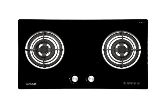 BRANDT TG2293BBP  (PUB/BATTERY IGNITION) 3 BURNER GAS HOB (90CM)(BLACK)