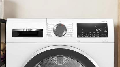 BOSCH WQG24200SG Series 6 Heat Pump Dryer 9kg