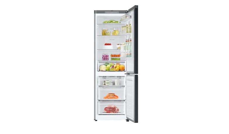 SAMSUNG F-33T339GG48GG Bottom Mount Freezer  2-Door Refrigerator Satin Beige + Satin Skyblue 328 L