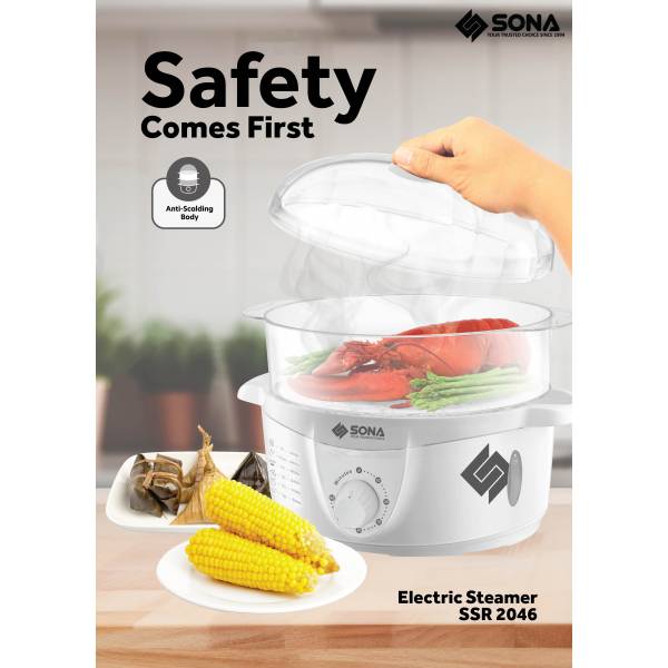 SONA SSR2046 Electric Steamer