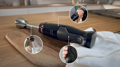 BOSCH MSM 4B621GB Series 4 Hand blender ErgoMaster 1000 W Black, anthracite