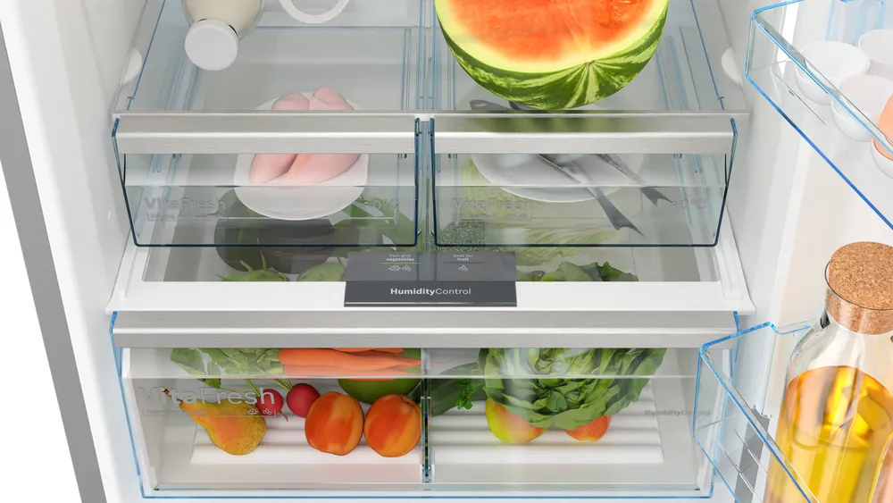 BOSCH KGN76CI30U Series 6 Free-standing fridge bottom Freezer